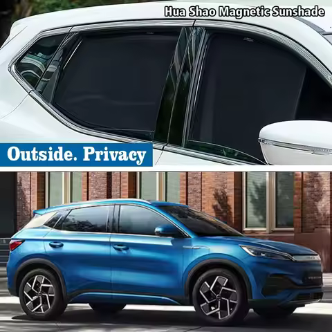 For Atto 3 BYD Atto3 EV Yuan Plus 2022 - 2025 2024 Magnetic Car Sunshade Shield Windshield Frame Cur