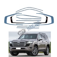 High quality Maictop Car Accessories Side Chrome Window Trims Moulding for Land Cruiser 300 Lc300 20