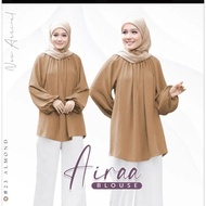 * NEW ARRIVAL* Free size Airaa Blouse Kain Cey Crepe