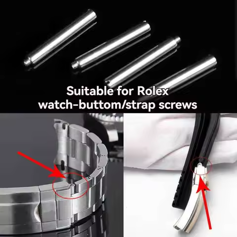 The strap screw For Rolex green and black Submariner Oyster Perpetual Submariner link lever shaft bu