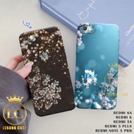 Casing REDMI 6A/6/5A/4A/NOTE 6/5/5 PRO/5A/5A Prime Motif BUNGA [AW002] - Kesing HP - Elbana