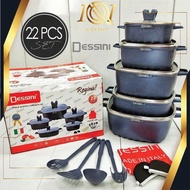 NEW ARRIVAL ORIGINAL DESSINI REGINA (22 PCS) PERIUK MASAK SET READY STOCK | HIGH QUALITY