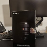 Sony 85mm f1.4 GM II