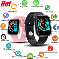 SmartWatch Y68 Sport Waterproof Bluetooth Smart Watch Fitness Tracker Wristband Pedometer Heart Rate