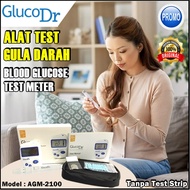 PROMO GlucoDr agm 2100 alat tes gula darah alat pengecek gula darah alat cek gula darah diabetes original