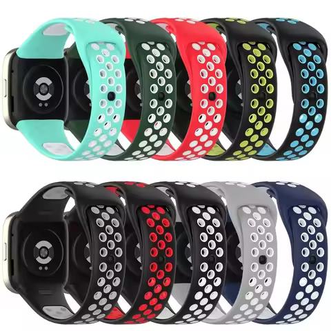 Silicone Strap for Xiaomi Redmi Watch 3 Smartwatch Replacement Wristband For Redmi Watch3 Correa Bre
