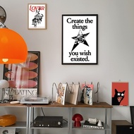 Artwork Poster Frame 04 | Aesthetic poster frame modern trumpet chubby korean nordic aesthetic figur