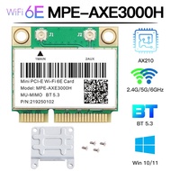 WiFi 6E AX210HMW Mini PCI-E Wifi Kad Bluetooth 5.3 Untuk Kad Rangkaian AX210 Wifi 6 AX200 802.11AX P