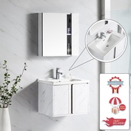 Bathroom Premium Stainless Steel Basin Cabinet & Mirror Cabinet 60cm