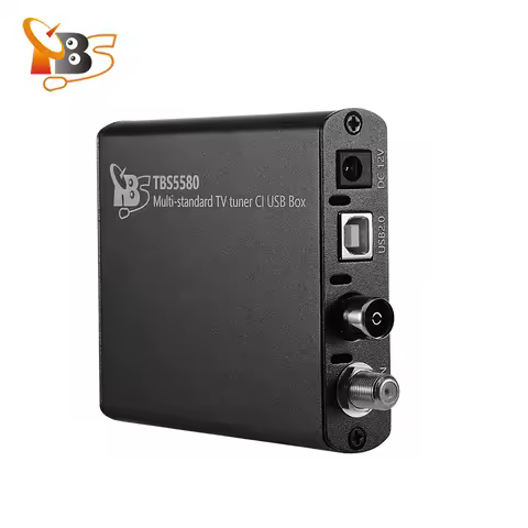 TBS5580 Multi-standard Universal Digital TV Tuner CI USB Box for DVB-S2X/S2/S/T2/T/C2/C/ISDB-T FTA E