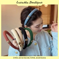 [416] High-quality hairband/hairpin with camellia flowers with tag