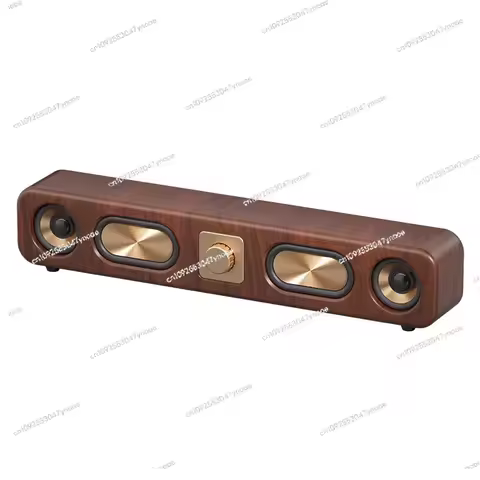 E3404 Simple Retro Bluetooth Speaker, Subwoofer, Computer, High Sound Quality, Large Volume, Dual Sp