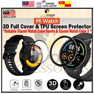 Xiaomi Mi Watch Color Sports & Xiaomi Watch Color 2 , 3D Screen Protector/ TPU Screen Protector Smar