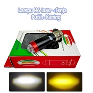 H6 Biled Lamp BSM YELLOW WHITE LASER + SENJA DC super Bright H6 Biled BSM Universal Matic and bebek