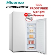 Hisense FV188N4AWN(180L) Frost Free Upright  Freezer