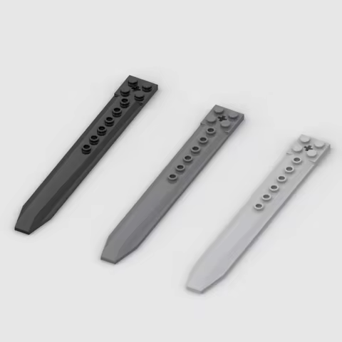 *Rotorblad 2X16* D038 10 pcs DIY enlighten block brick part No. 62743 Compatible With Other brand