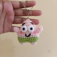 GANTUNGAN Patrick Crochet Keychain - Patrick Crochet Keychain