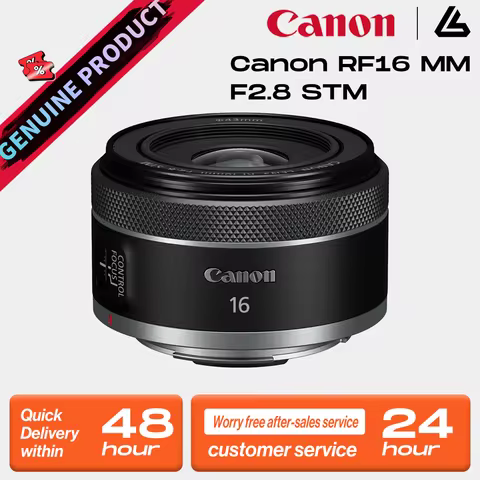 Canon RF16 MM F2.8 STM Lens Full Frame Mirrorless Camera Lens Wide-Angle Autofocus Prime Lens For An