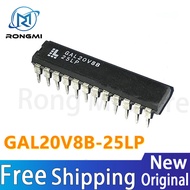 10-100PCS/Lot  new GAL20V8B-25LP GAL20V8 GAL20V8B 25LP GAL20V8B-25LPN DIP-24 IC chip in stock