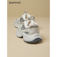 Daphne Plus Velvet Sneakers - Autumn/Winter 2025 Thick Sole Cotton Women's Shoe