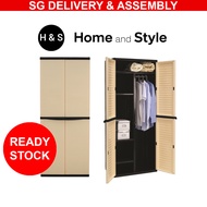 [SG] Quality Wardrobe Cabinet | Multipurpose | Utility Storage |  Assembly Available | Suitable for Outdoor