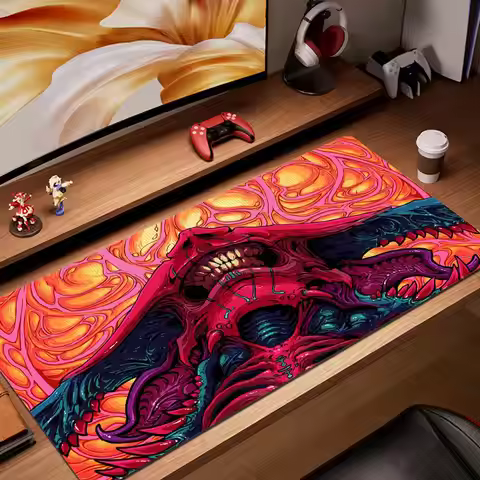 Mousepad HD Computer Large XXL Mouse Mat keyboard pad Csgo Hyper Beast Soft Anti-slip Natural Rubber