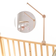 Crib Mobile Bed Bell Holder Baby Crib Mobile Arm Baby Crib Mobile Arm 27inch Wooden Crib Mobile Holder Angle and Height Adjustable Crib Mobile Arm Non-Skid Crib Mobile Bed Bell Holder Baby Crib Mobile Holder