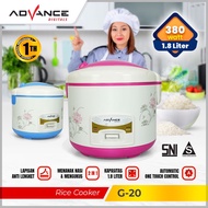 Rice cooker advance G20 Large 1.6 liter multi-purpose Rice cooker 3 in 1 magic com