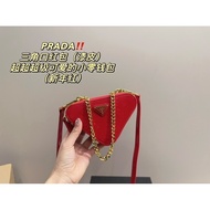 H I G Q U A L T Y Matching Box Size 1 5 * 0 
 Triangle Red Envelope (Patent Leather) Super Small Cha