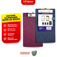 Oxford Clipboard Notebook A5 E95A5 / Notepad + Clipboard Mini Oxford E95A5