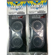 MST Matte Black 501 Central Decorative Frame 102084FBK One Car Copy