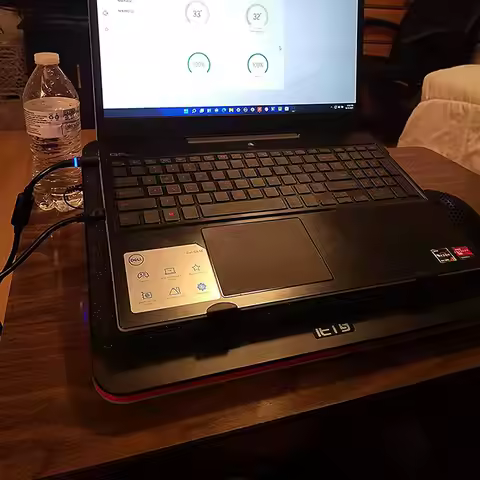 IETS GT500 Laptop Cooling Stand V2/V1/S2/B0 Series Cooling Pad 5000RPM External Cooler for 13", 15” 