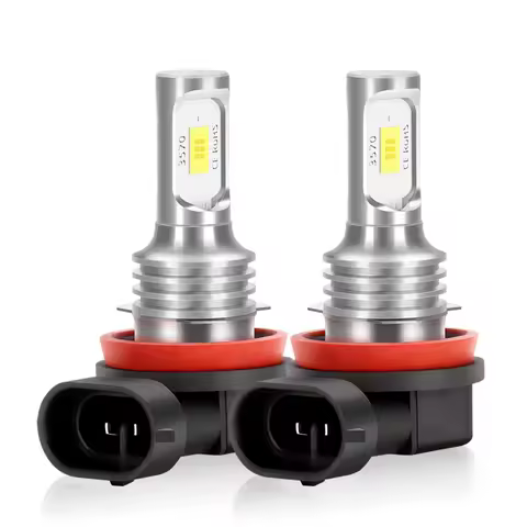 2x H11 LED Fog Lights Canbus H8 H9 Car Foglamp Bulb High Bright12V For Toyota RAV4 Corolla 4Runner Y