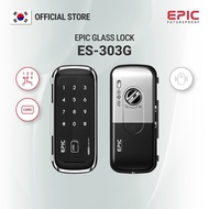 EPIC ES-303G Digital Door Lock | Rim Type Glass Lock