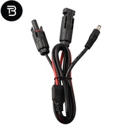 TRB (Mulitibuy) 1m Solar Panel Connector to DC 5.5mmx2.5mm Adapter Extension Cable 16 AWG