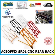 Aceoffix SR01 CNC Rear Rack For 3Sixty Trifold Folding Foldable Bike