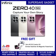 Infinix Zero 40 5G Smartphone | 12GB RAM + 256GB ROM | Original Infinix Malaysia