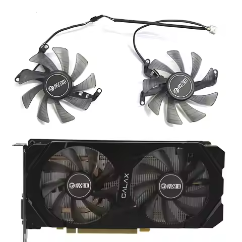 85mm Cooler Fan Replacement for Galax GeForce RTX 2060 2070 Super GTX 1660 1660TI Graphic Video Card