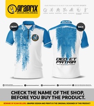 The Fraternal Order of Eagles Elite KUYA Deo et Patria Mandarin Polo Shirt BUTTONS Full Sublimation