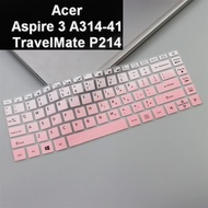 Keyboard Cover for Acer Aspire 3 A314 A314-41 Travelmate P214 Travelmate P Aspire 5 A514 ES 11 Swift