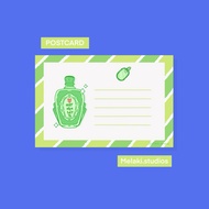 MATCHA LATTE TIN COLLECTION - Postcard - 15 x 10 cm - free envelope