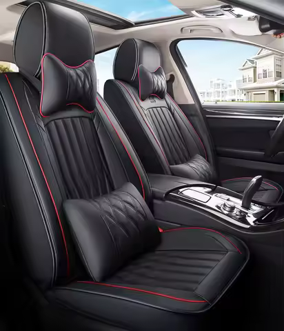 1pcs Driver pu leather 3d Car Seat Cover for Golf 5 gti Passat b7 Kia Sportage Nissan X Trail T32 Je