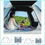 Automatic Tent Water Proof Double-Layer Outdoor Tent For Camping 4/6/8 Person Dome Camping Tent