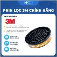 3M 3301-K55 filter filters organic vapors, dirt, and chemicals for 3M series masks