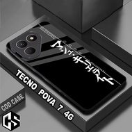 Softcase Glossy Shiny Tecno Pova 7 4G 106/case Tecno Pova 7 4G/accessories handphone/case hp/Silicon