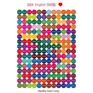 Essential oil bottle cap stickers essential oil sticker oil-proof and waterproof/ YLEO Cap Sticker