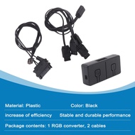 Top 5V 3Pin ARGB to 12V 4 Pin RGB Converter 5V ARGB to 12V RGB Converter 5V 3pin Manual Controller