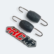 VER VIRPIR SPRING EXHAUST EXHAUST SELENSER SILINCER PRICE SDH 2 PCS CHROOM MATERIAL CHROME CHROME CH