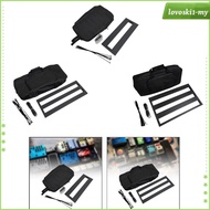 [LovoskibcMY] Guitar Pedal Pedalboard Pedalboard with Storage Bag Multifunction Sturdy Bass
