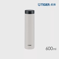 TIGER虎牌 夢重力超輕量旋蓋不鏽鋼保溫杯 600ml(MMZ-W060) 鷲白